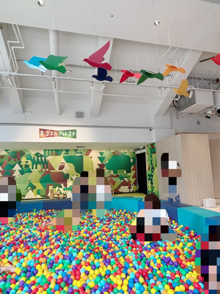 ITOCHU SDGs STUDIO KIDS PARKのボールプール『ナナイロスカイ』の写真