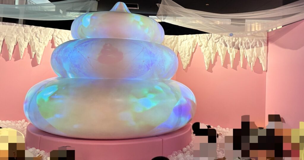 うんこミュージアムのうんこボルケーノ