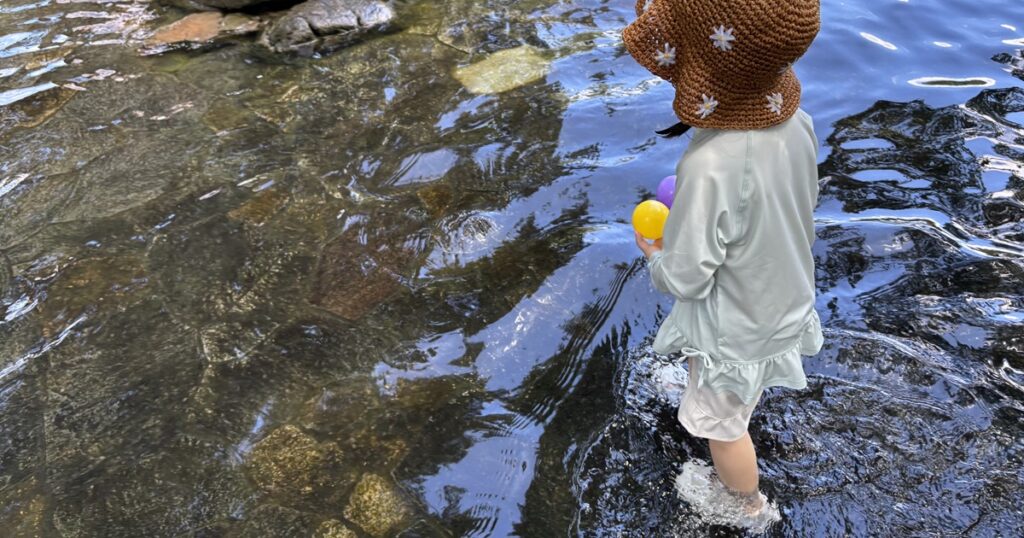 府中郷土の森水遊びの池