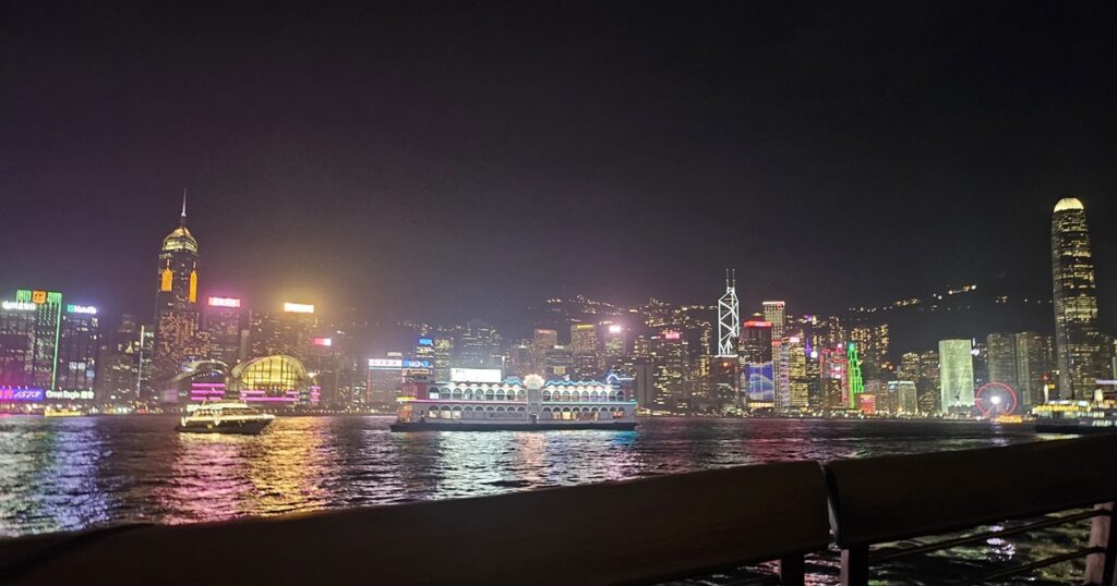香港の夜景