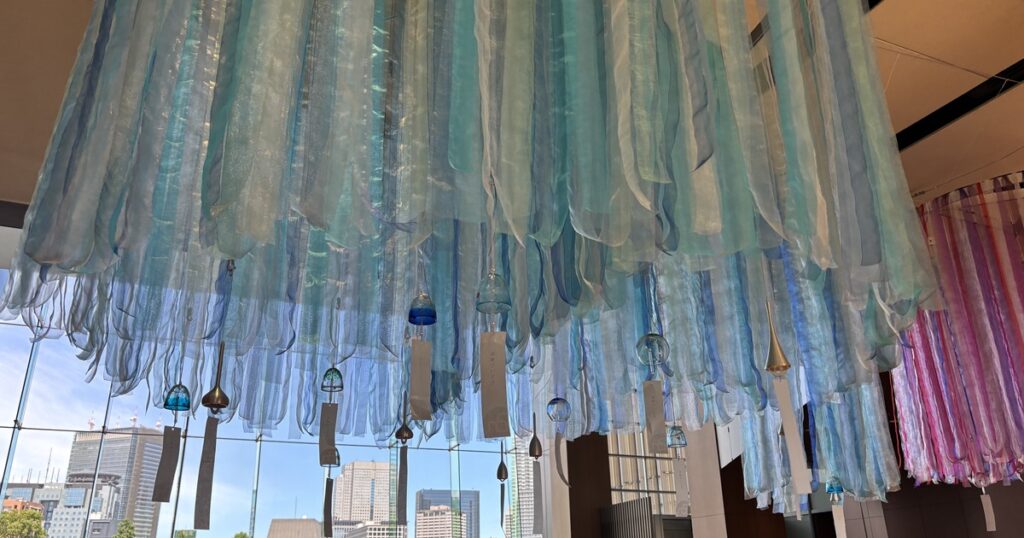 東京ミッドタウン夏空風鈴