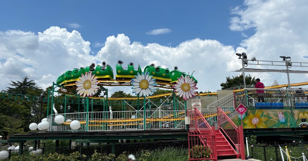 あらかわ遊園ジェットコースター