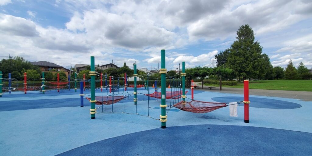 下高井戸あおぞら公園ネット遊具