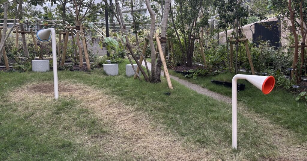 我善坊横川省三記念公園伝声管