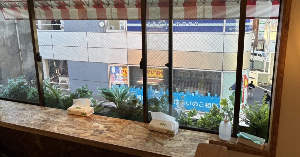 jbsバーガー店内
