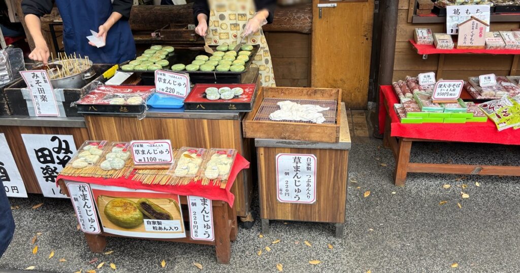 深大寺食べ歩き