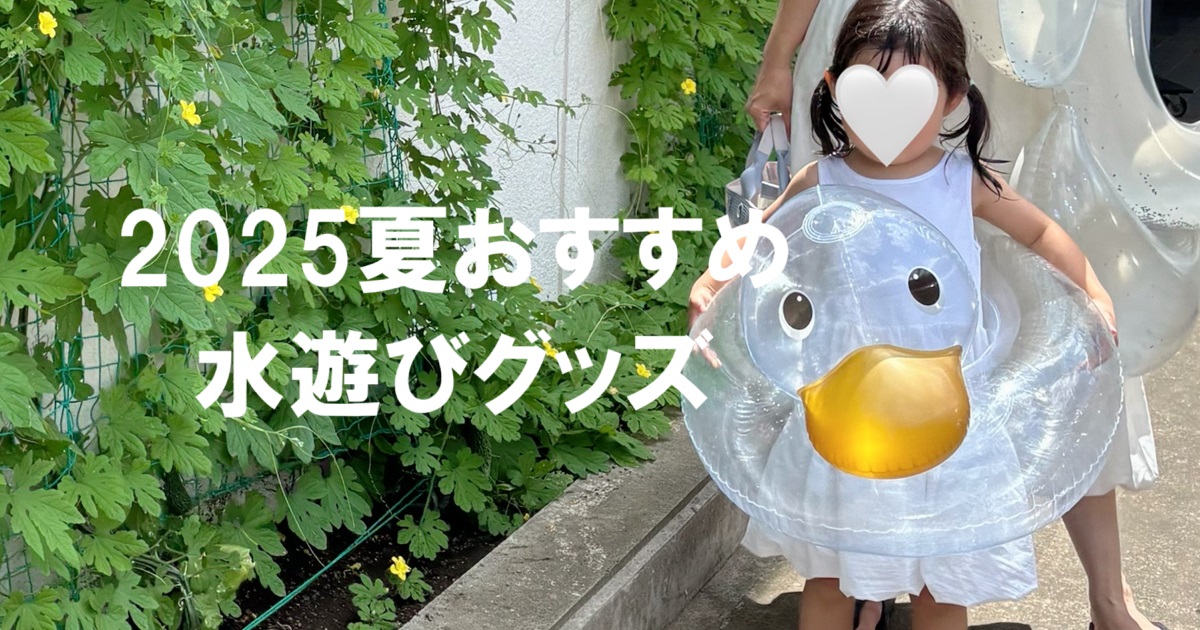 2025年夏、水遊びグッズおすすめ